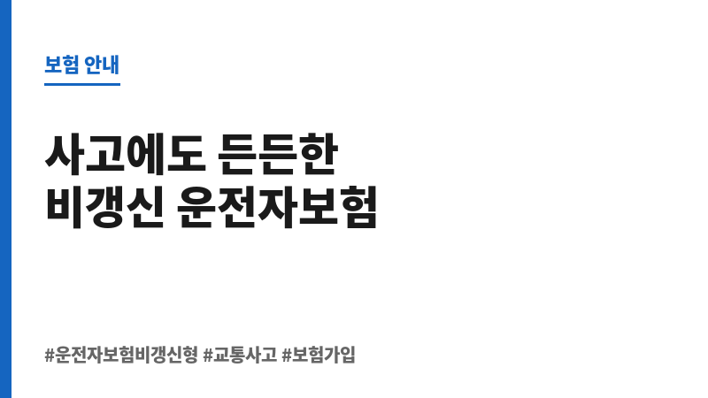 운전자보험비갱신형 보조 이미지 운전자보험비갱신형 보조 이미지
