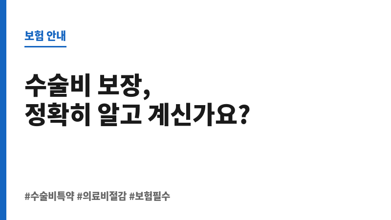 수술비특약 보조 이미지 수술비특약 보조 이미지