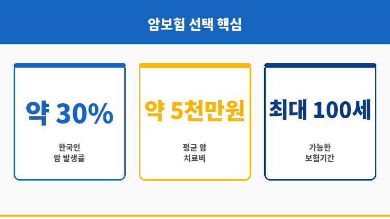 암보험갱신형비갱신형 보조 이미지
