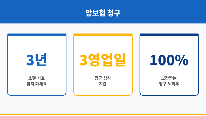 암보험청구서류 보조 이미지