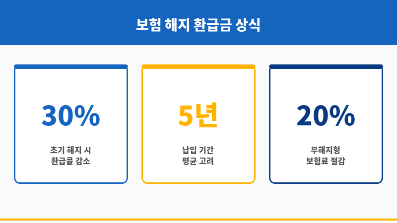 보험해지환급금 보조 이미지