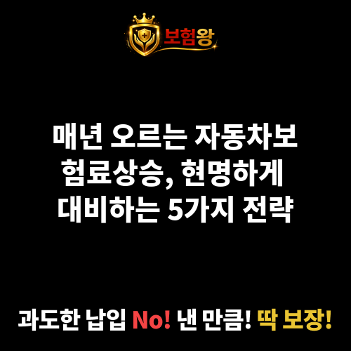 자동차보험료상승