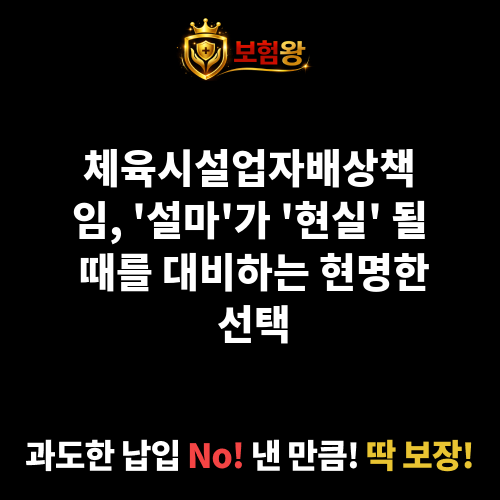 체육시설업자배상책임