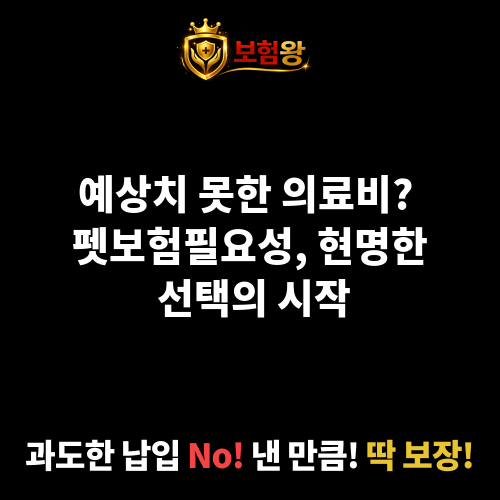 펫보험필요성