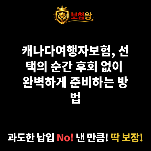 캐나다여행자보험