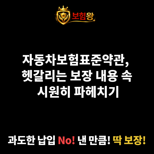 자동차보험표준약관