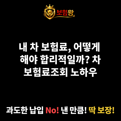 차보험료조회