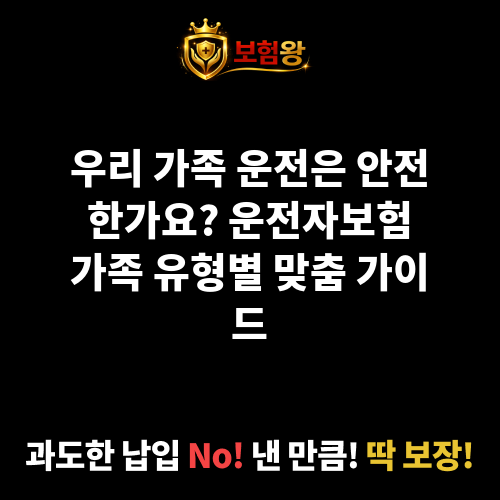 운전자보험가족