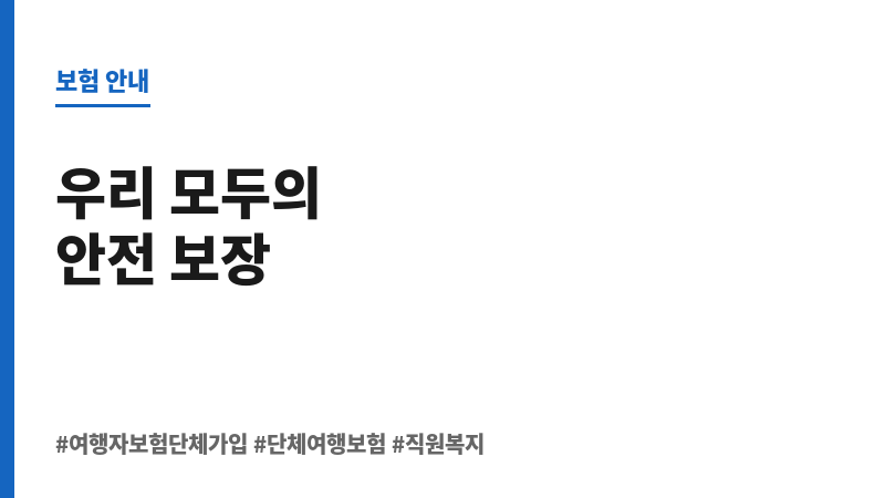 여행자보험단체가입 보조 이미지