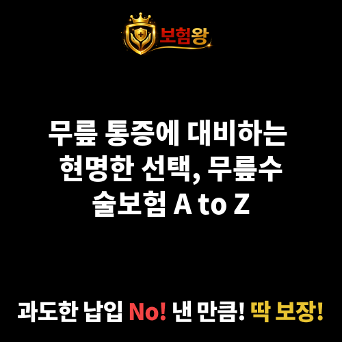 무릎수술보험