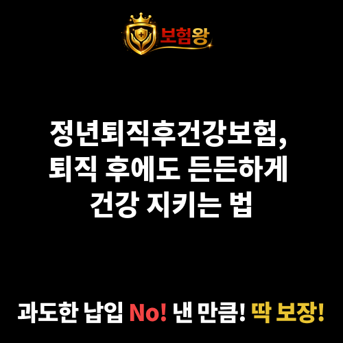 정년퇴직후건강보험