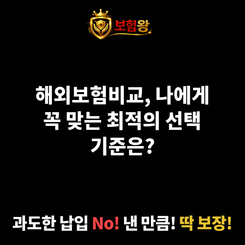 해외보험비교